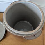 Large ancient stoneware pot