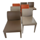 1 lot de 8 chaises Poltrona Frau