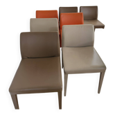 1 lot of 8 Poltrona Frau chairs