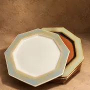 Lot d'assiettes Grès du Marais, France, circa 1970