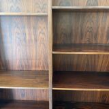4-module rosewood bookcase model No. 4 by Danish designer Omann Jun 1960