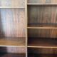 Library with 4 rosewood modules, model No. 4 by Danish designer Omann, 1960.
