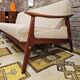 Danish teak Scandinavian sofa armchair set 1960