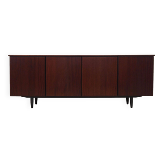 Buffet en acajou, design danois, années 1970, production : Danemark