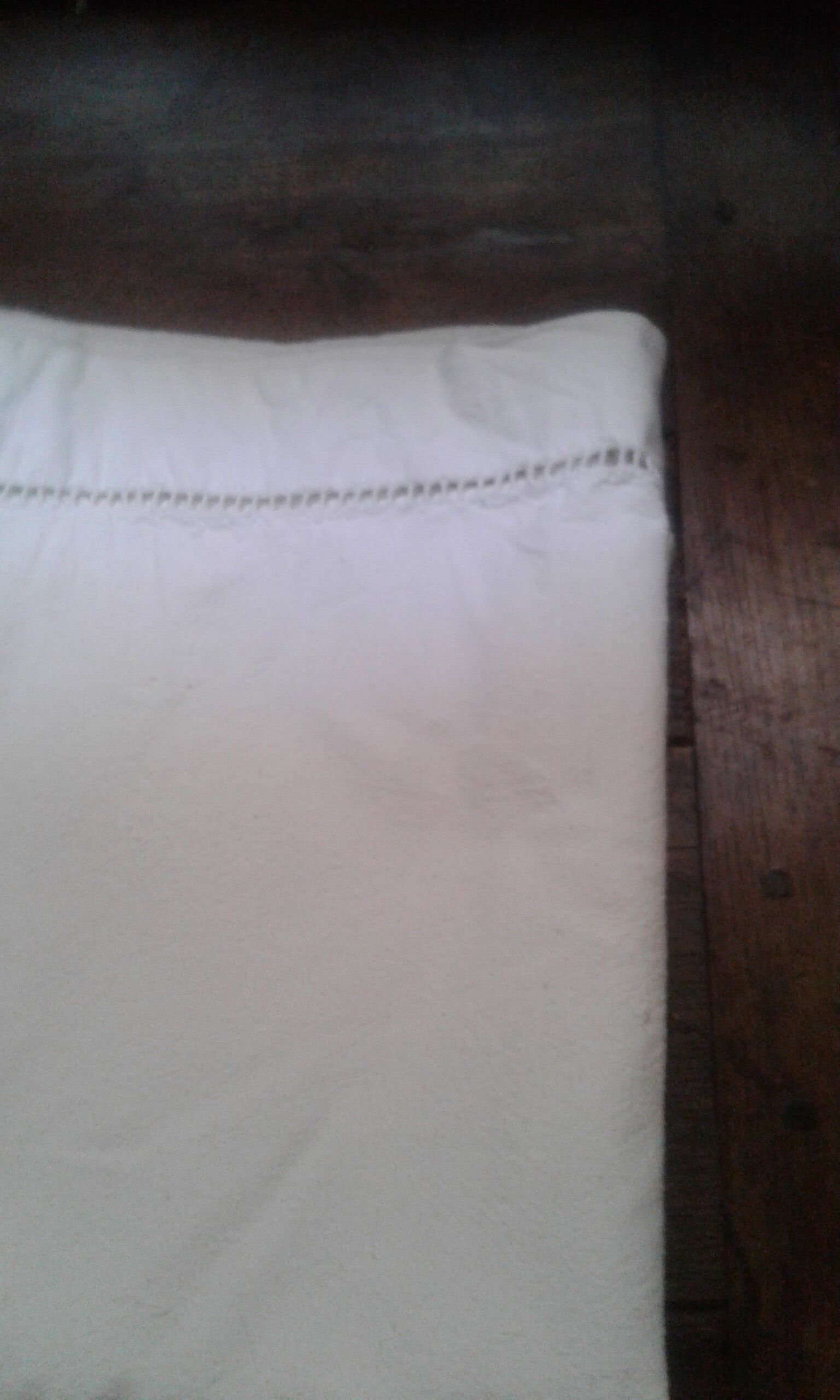 Old linen sheet