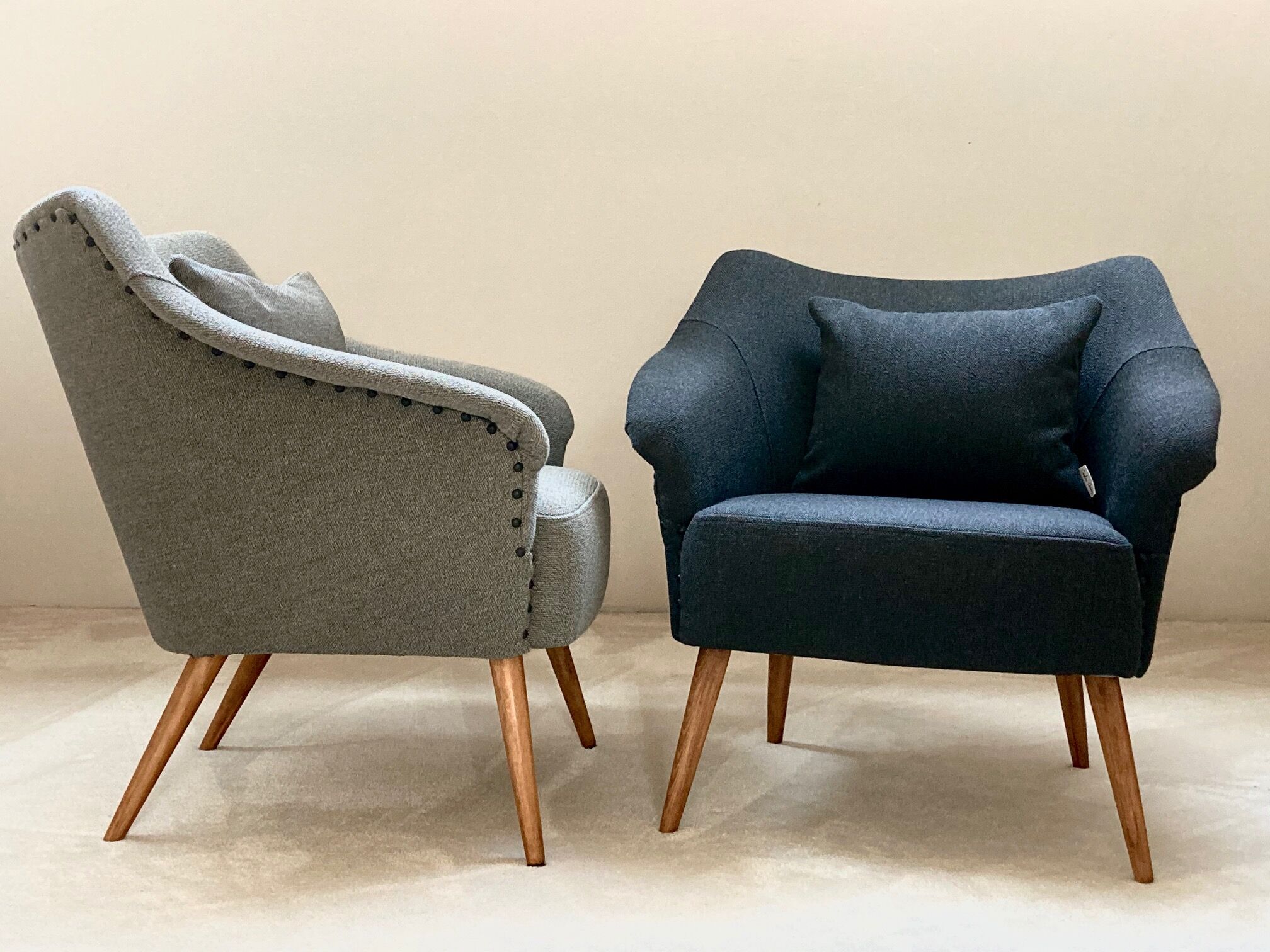 Pair of armchairs 50s