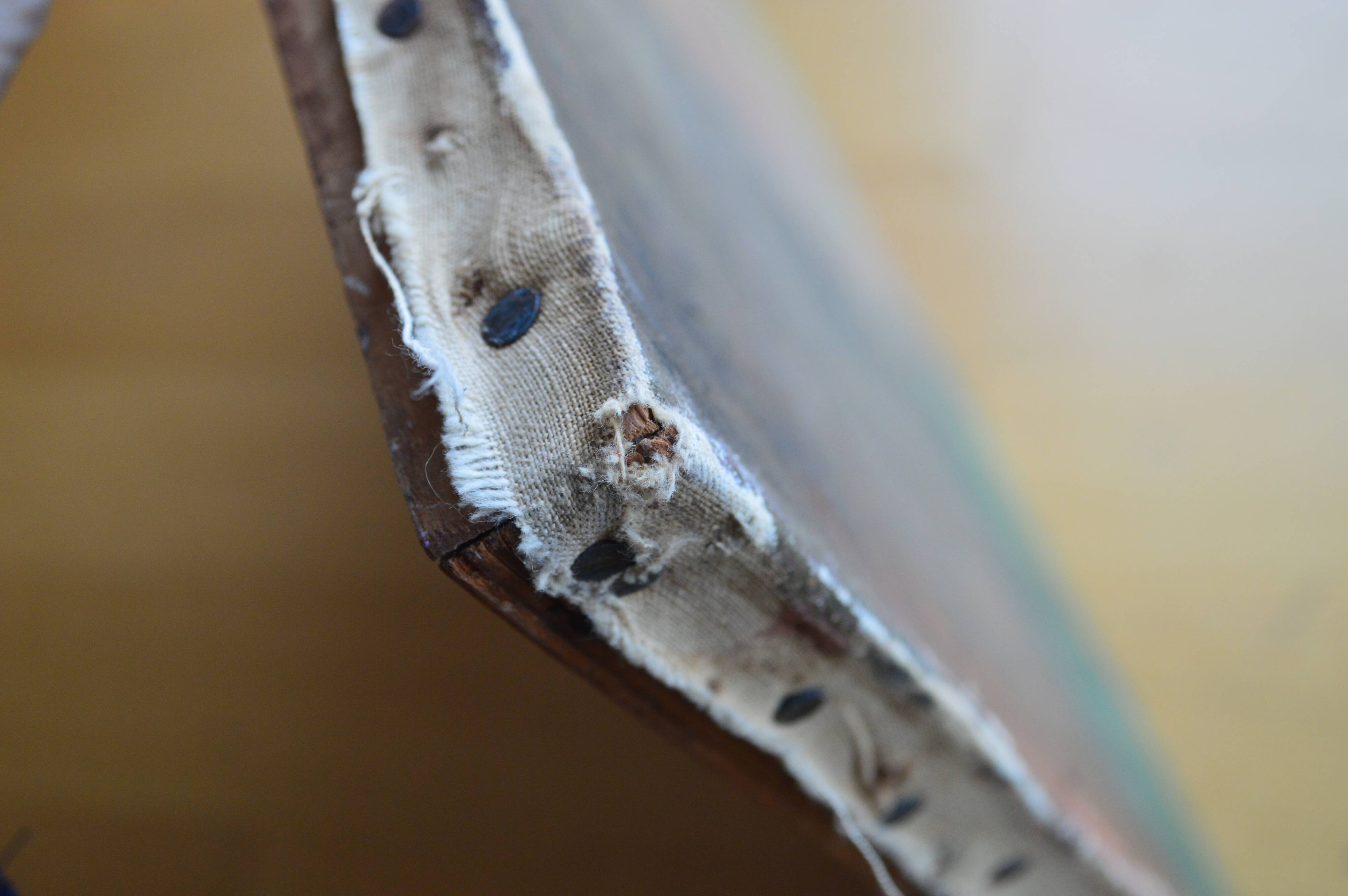 Ancient painting – Two female figures France (attributed), circa 1905–1925