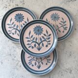 Set of 4 stamped Longchamp plates