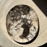 Very large empty pocket or petrified wooden flat