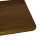 Vintage wooden wall shelve rack bookshelf in oak wood minimalist