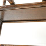 Rattan wall coat holder