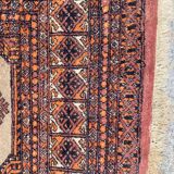 Vintage carpet pakistan drawings bokhara handmade 124x186 cm