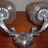 Set of 2 double wall sconces, 1960s