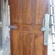 Old cold room door