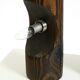 Pair of rare 1960s Temde table and wall lamps made of solid pine