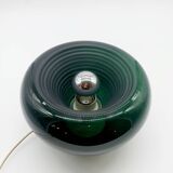 Lampe verte en verre de Murano, space age, 1970