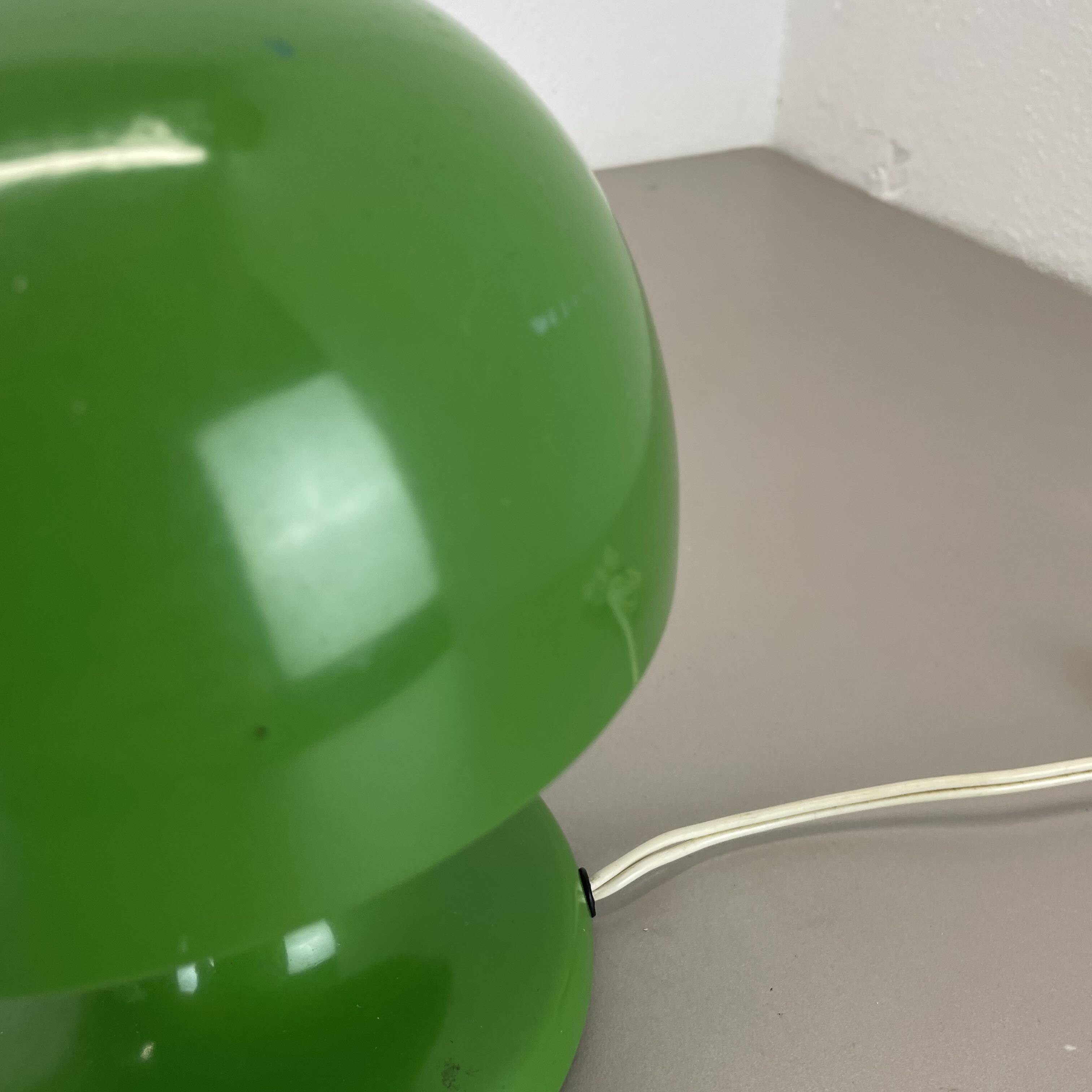 rare green model "Junker" Table Lamp by Afra & Tobia Scarpa for Flos, Italy