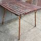 Table de jardin pliable années 60