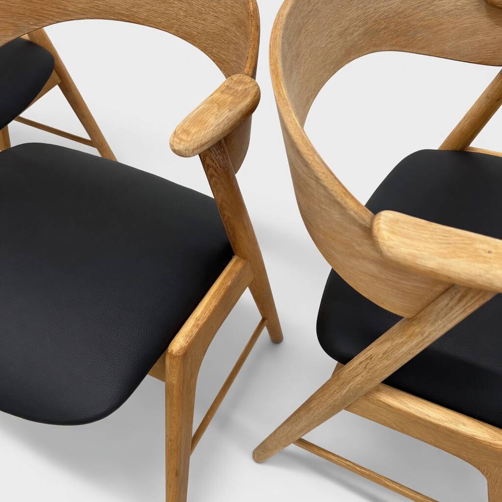 Kai Kristiansen Model 32 Dining Chairs, Korup Møbelfabrik.