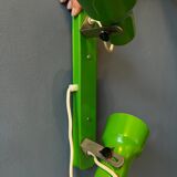 Vintage wall lamp space age green