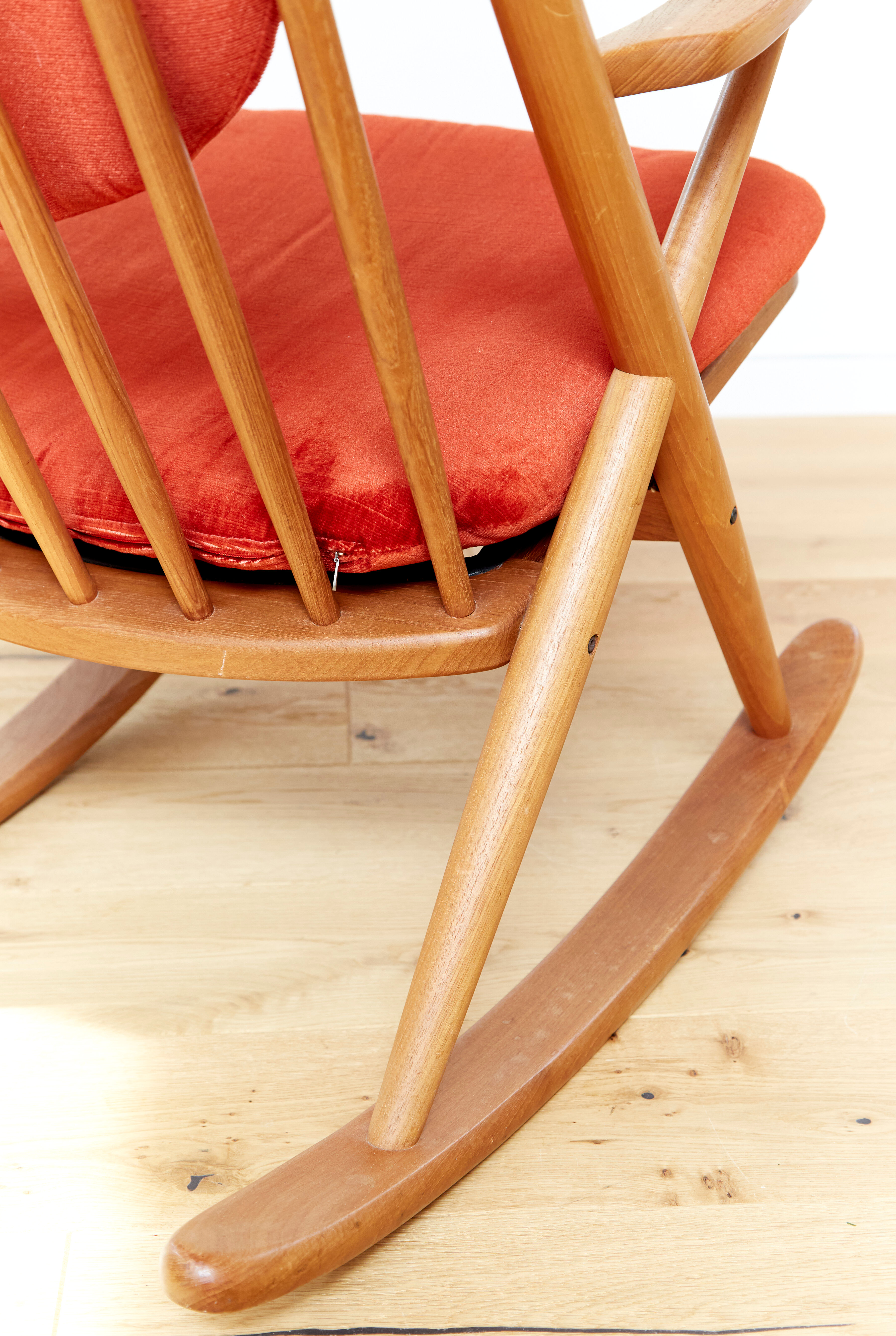Rocking-chair by Frank Reenskaug for Bramin