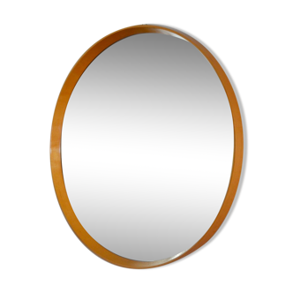 Scandinavian round mirror 1970s - 71cm