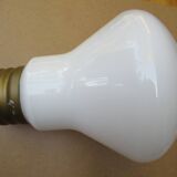 Pendant Lamp Bulb Opaline Glass Vintage 70s