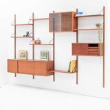 4-Bay Wall Unit by P. Cadovius