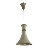 Suspension en métal gris clair – forme diabolo, Scandinavie, années 1960