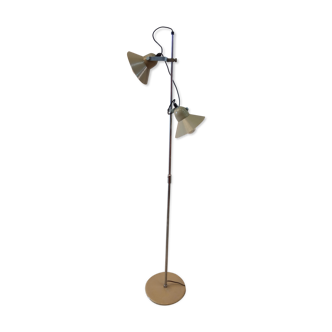 Two-burner floor lamp from the 60s and 70s