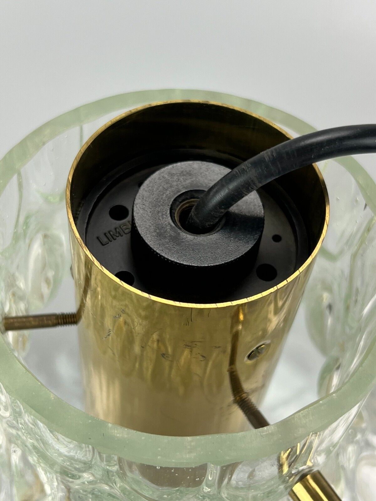 60s 70s lamp light ceiling lamp Limburg Germany glass space age design