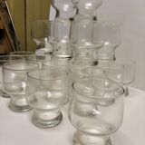 Set of 24 lever glasses