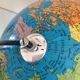 Light earth globe tripod 50/60