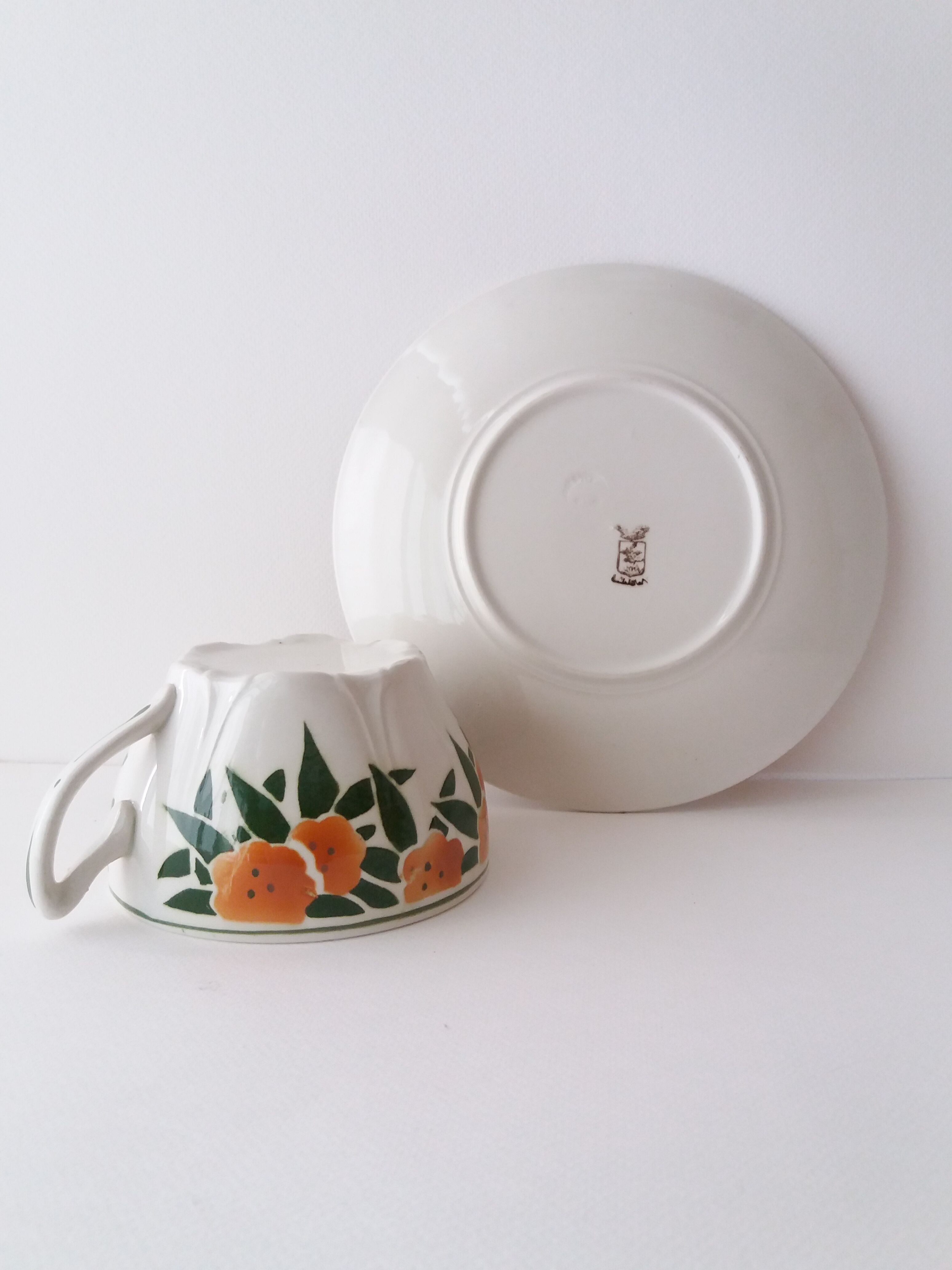 Breakfast cup and saucer