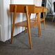 Pair of bedside teak Carlström & Co Møbelfabrik AB 1960
