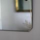 Rectangular beveled mirror 60x42