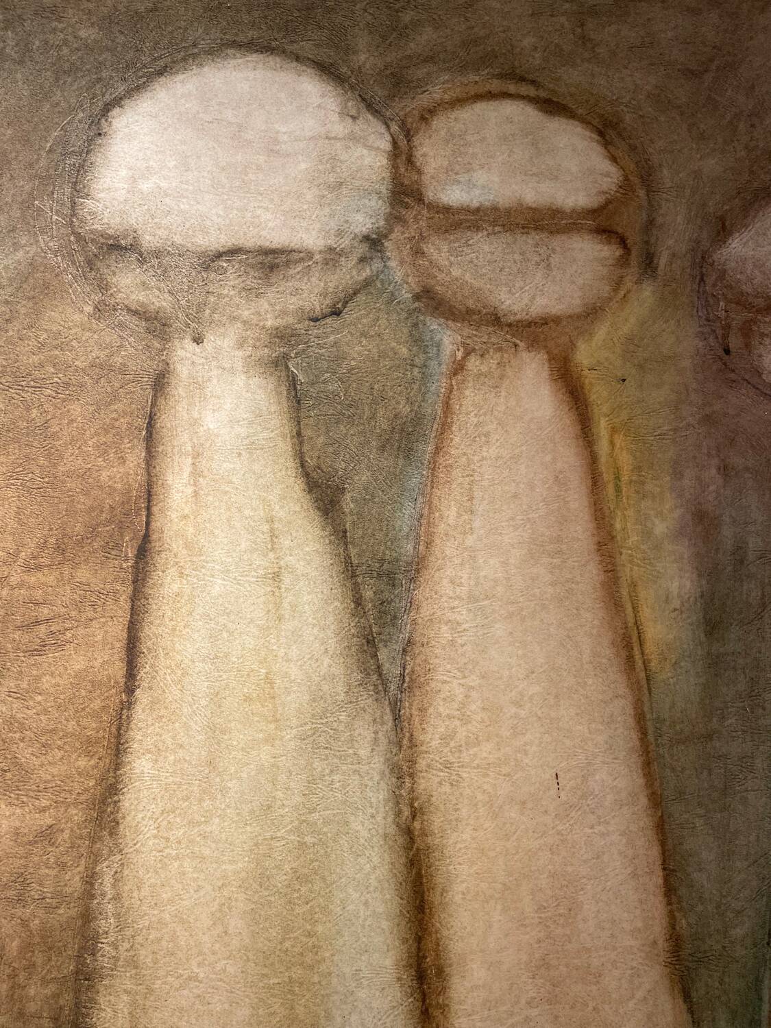 Painting "The Silhouettes" Miklos Bokor