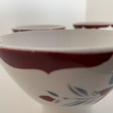 4 coffee cups old Moulin des Loups, France