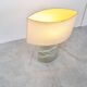 Glass table lamp by Peil and Putzler, 1960s