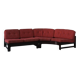 Mid-century fuchsia low modular sofa set | 1960s
