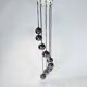 Mid Century Chrome Cascade Chandelier, 1960s