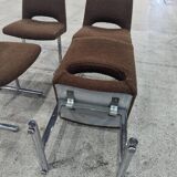 Set of 4 Georges Frydman chairs