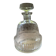 "Bohemian crystal carafe from Czechoslovakia with stopper, engraved decoration."