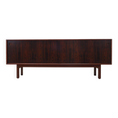 Enfilade en palissandre, design danois, années 1970, fabricant : Omann Jun