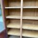 Large Art Deco Display Library stripped in solid mahogany 1930 200cm