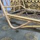 Rattan basket bed