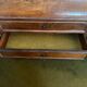 Commode de toilette XIX e s en noyer et marbre style Louis Philippe 