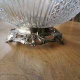 Val Saint Lambert crystal salad bowl