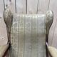 Fauteuil anglais en acajou à oreilles