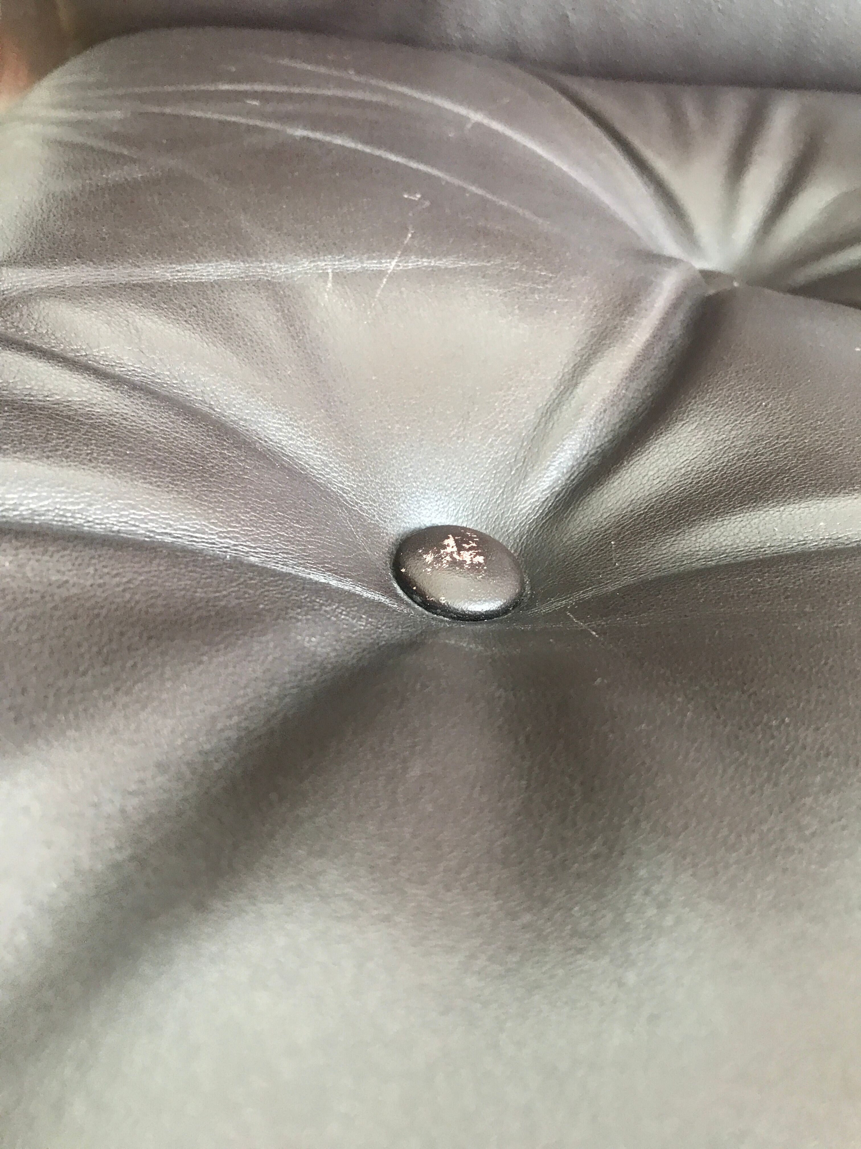 Armchair siesta brown leather by ingmar relling for westnofa
